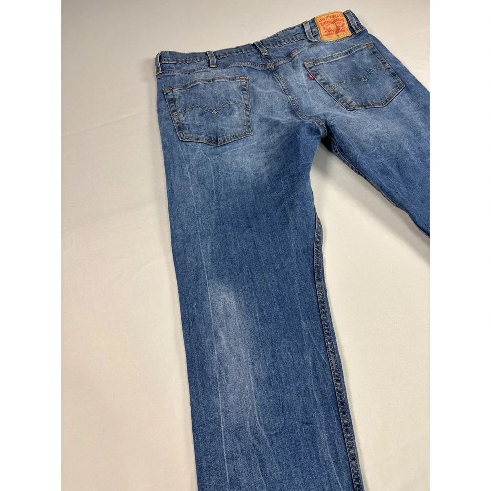 Levi's 502‎ Regular Taper Jeans Mens 38x32 Medium Wash Blue Denim